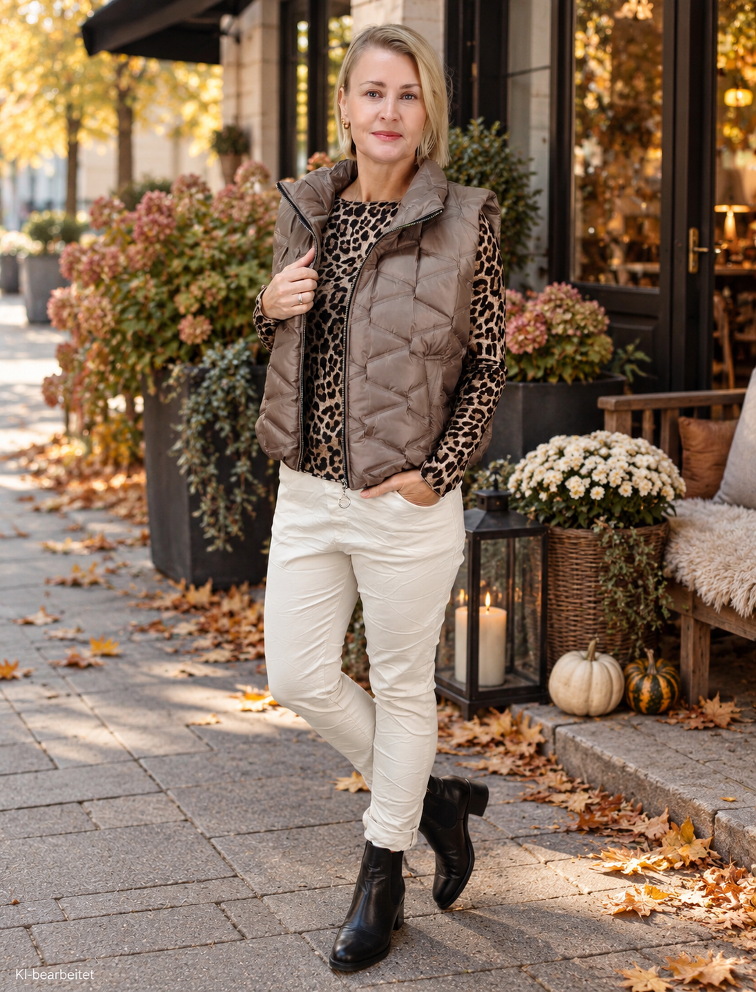 Kashmire Longsleeve Leo Cappuccino (36-40/42)