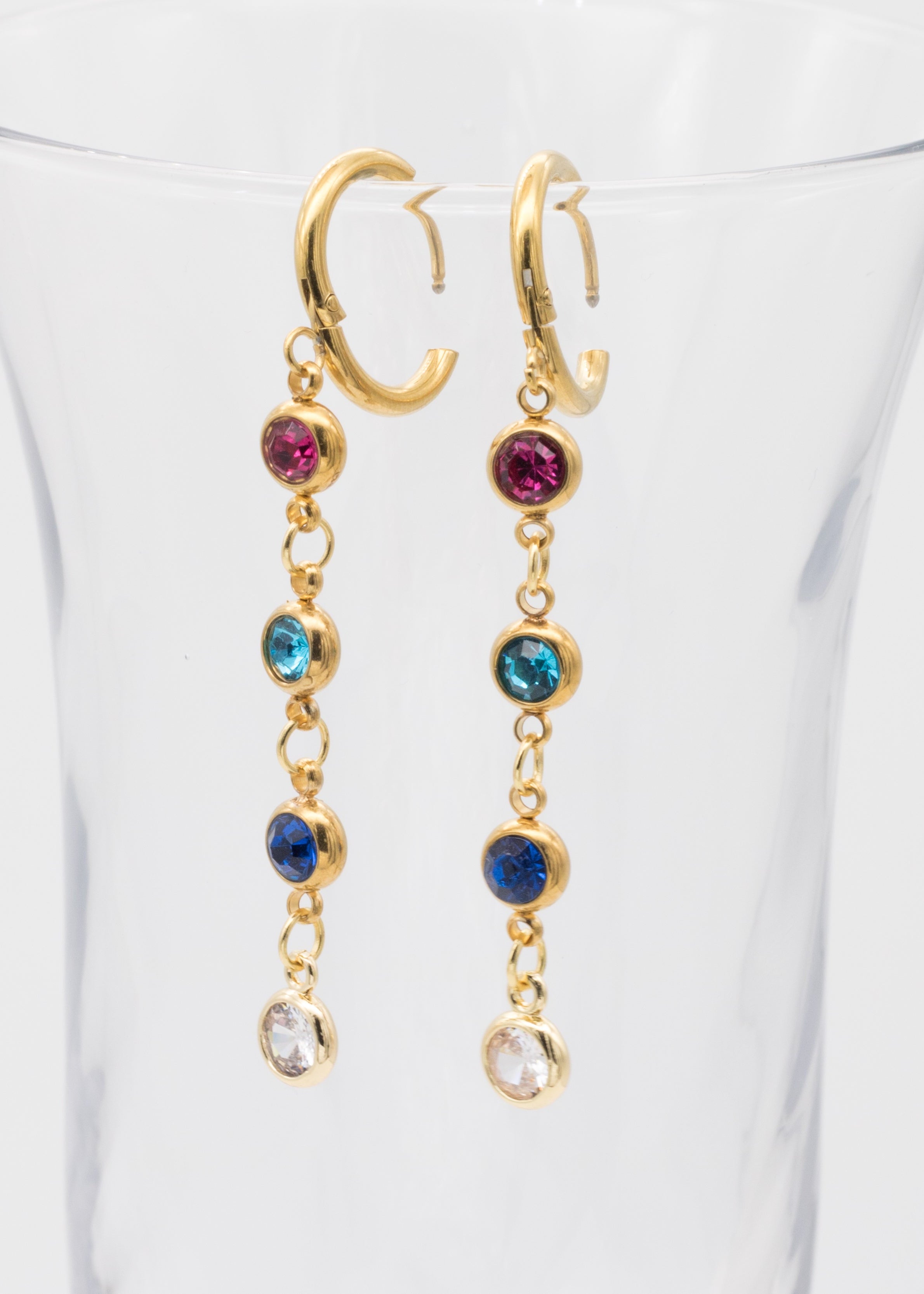 bunte Ohrringe Modeschmuck