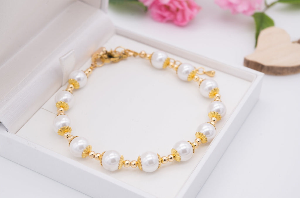 Perlenarmband für Damen